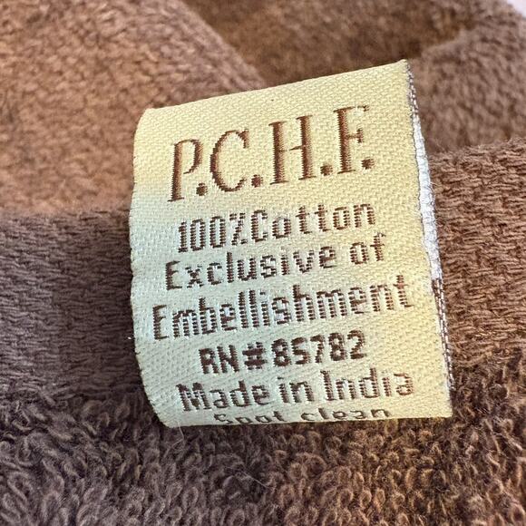 Sherry Kline Brown Bathroom Towel Set Pleated Green Diamonds 4 Pcs - Picture 5 of 5